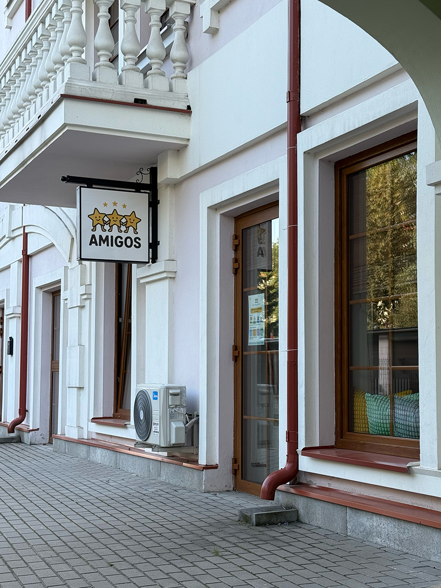 Lokalizacja Przestrzeni Edukacyjno-Kreatywnej Amigos w Biłgoraju - Berka Joselewicza 7